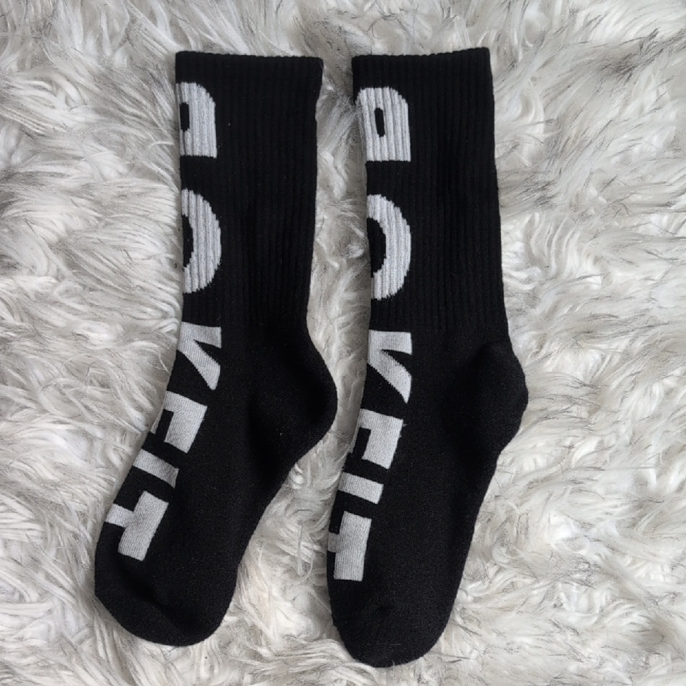 RokFit New Black and White Socks